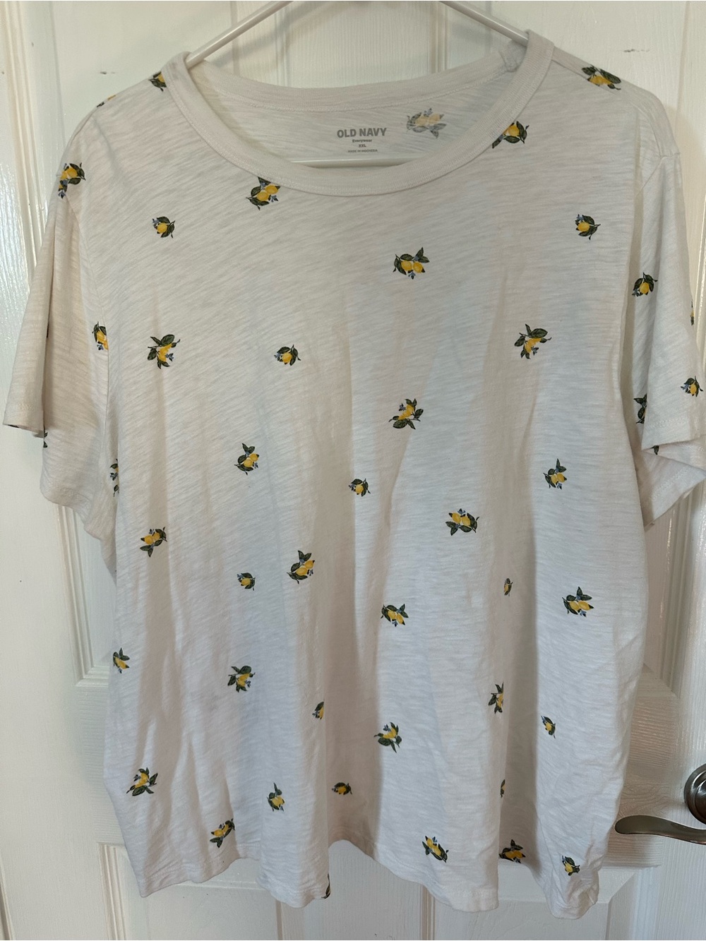 Old Navy Lemon Print T-shirt XXL 🍋